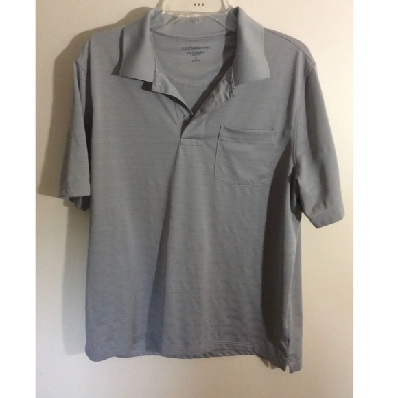 LOT OF 4 MENS POLO SHIRTS PERRY ELLIS ST JOHNS BAY RUFF HEWN RED KHAKI LARGE - Picture 2 of 9